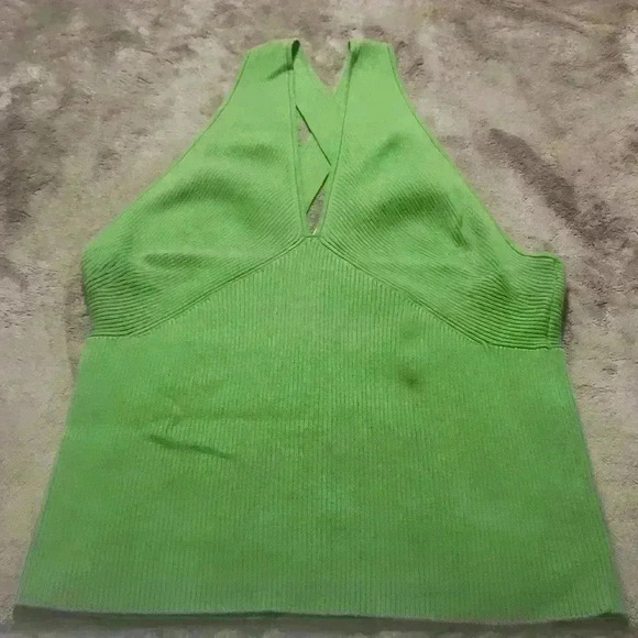 BANANA REPUBLIC CROSS-FRONT TANK - Picture 1 of 8